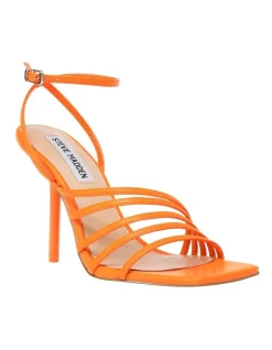 Hot Sale 🎉 Steve Madden All In Heel In Neon Apricot 🌟