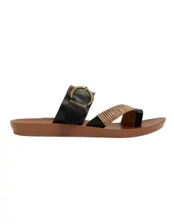 Wholesale 👏 Sandler Geneva Black Smooth 🩴 Sandals 🥰