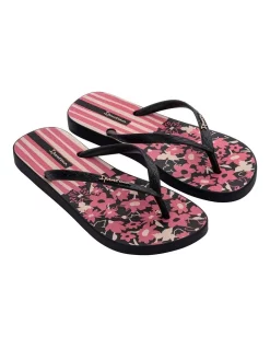 Coupon ⭐ Ipanema Only Fem 🩴 Thongs In Black/Pink 👏