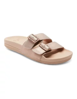 Top 10 😍 Roxy Slippy Nina 🩴 Sandals In Cream 👏
