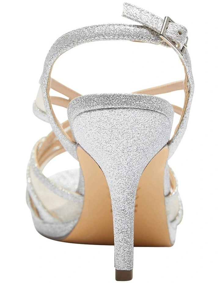 Cheapest β¨ NINA Bess π©΄ Sandals In New Silver Satin π - Image 5
