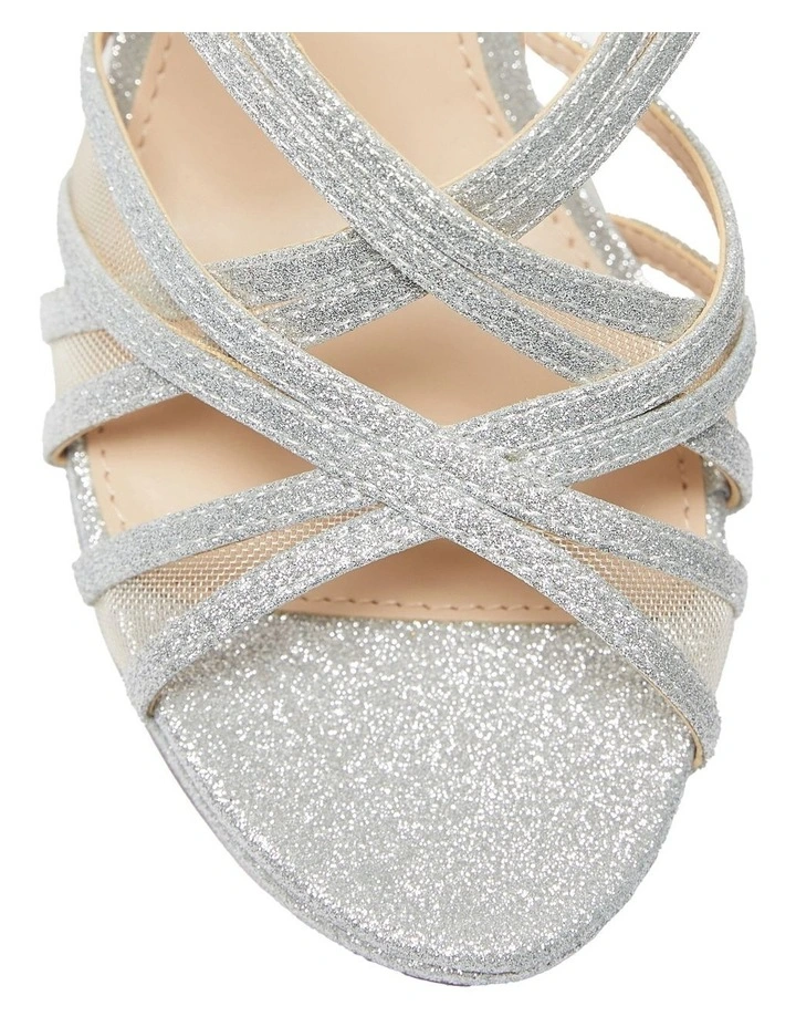 Cheapest β¨ NINA Bess π©΄ Sandals In New Silver Satin π - Image 7