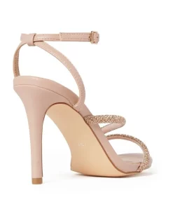 Best Sale ✨ Forever New Isabella Nude Rose Gold Heatfix High Heel 🛒