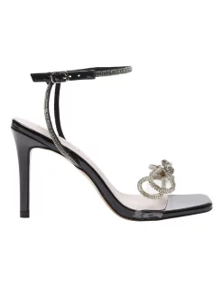 New ❤️ Pink Inc Holly 🩴 Sandals In Patent Black 💯