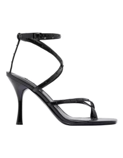 New 😀 Nine West Lady 🩴 Sandal In Black 🔥