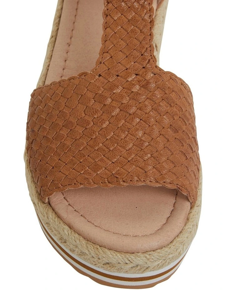 Outlet π Jane Debster Daze Tan Weave π©΄ Sandals π - Image 6
