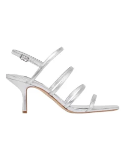 Deals ⭐ Nine West Niva Silver 🩴 Sandals 🛒