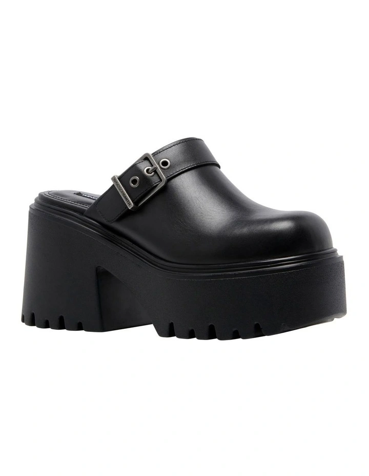 Coupon π Windsor Smith Luck Chunky Platform π Heels In Black Leather π€© - Image 2
